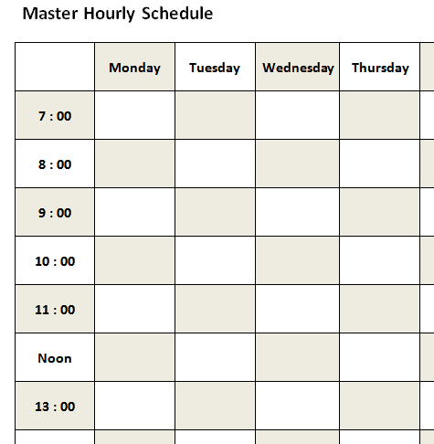 Schedule Images